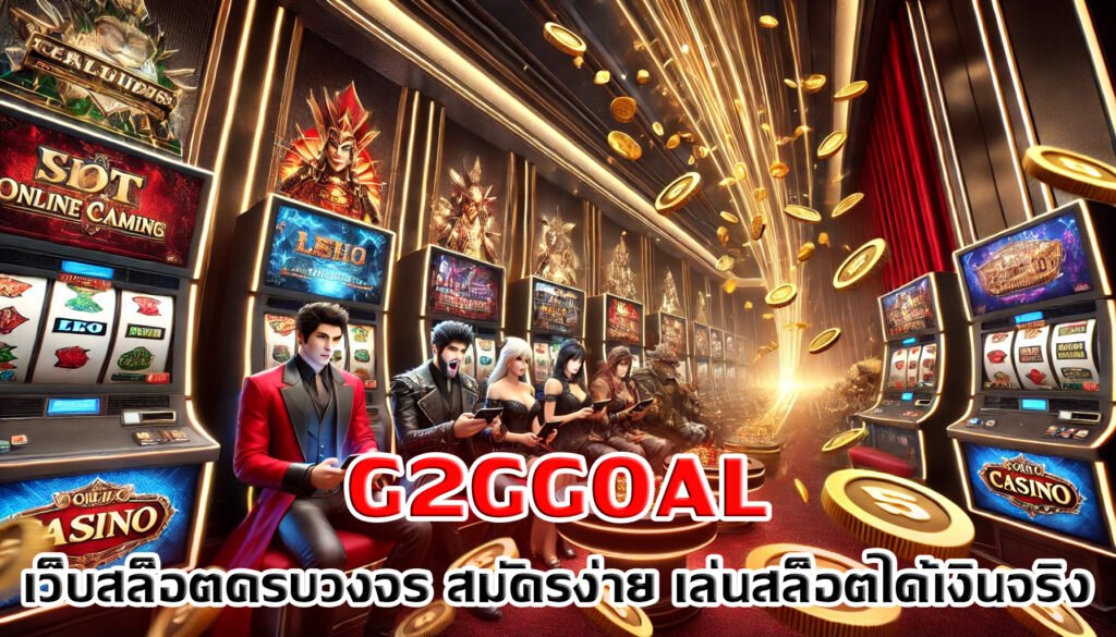 G2GGOAL เว็บสล็อตครบวงจร สมัครง่าย เล่นสล็อตได้เงินจริง